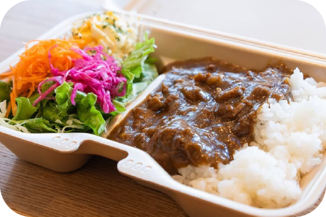 国産牛すじカレー弁当